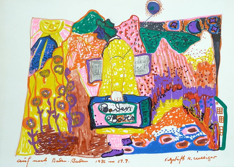 Karl Uelliger, Vers&ouml;hnung mit den letzten Herbstfarben