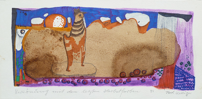 Karl Uelliger, Vers&ouml;hnung mit den letzten Herbstfarben