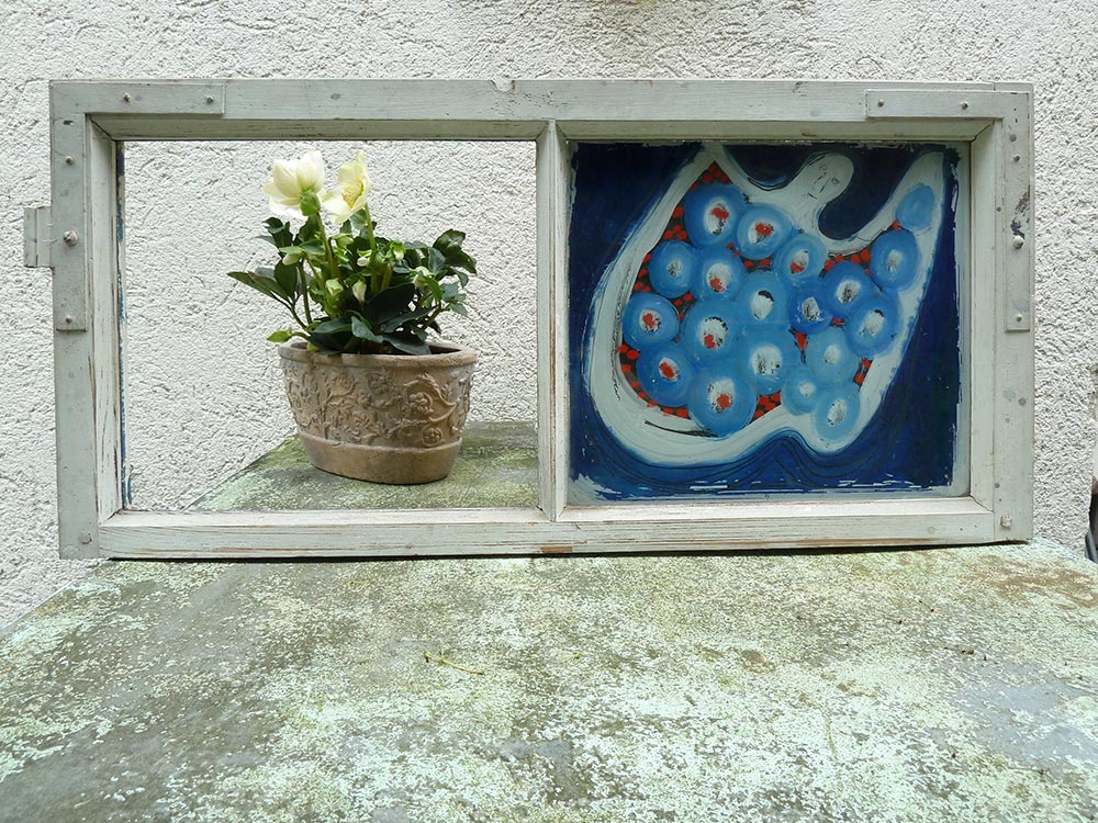 Hinterglasmalerei von Karl Uelliger